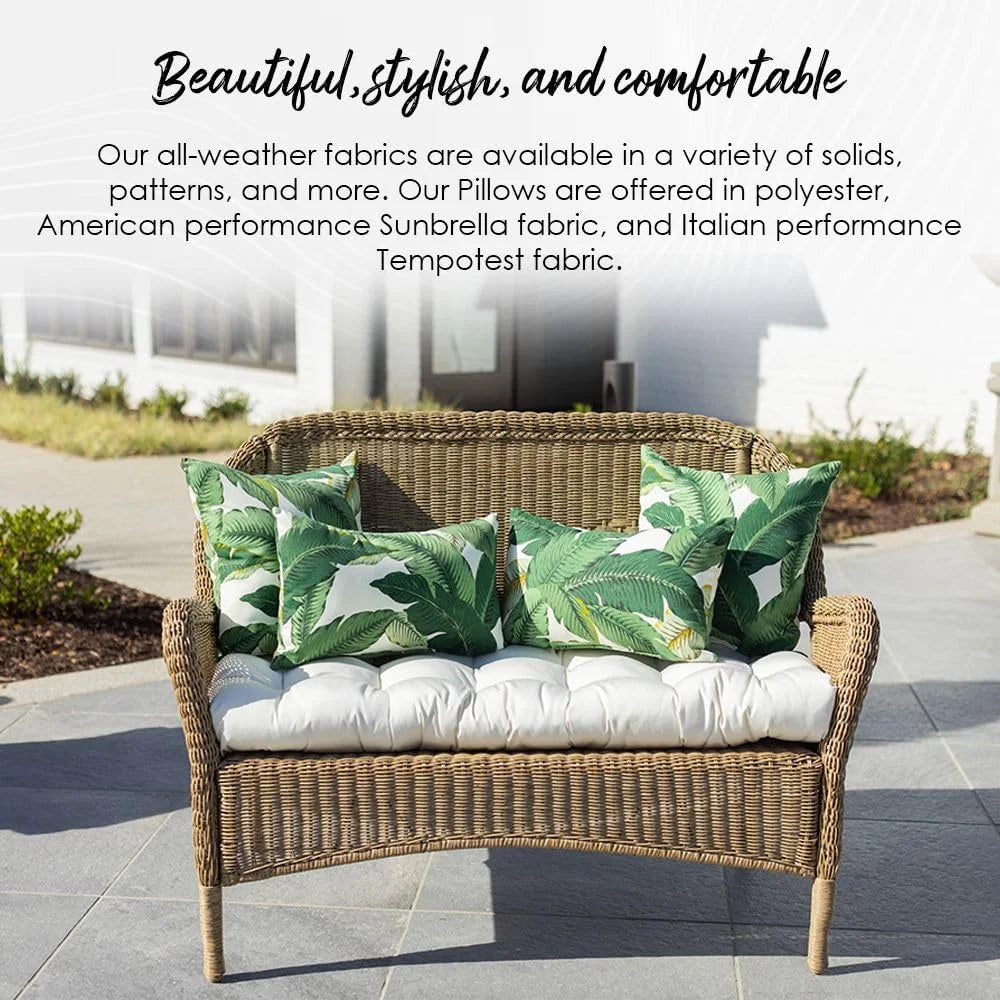 Set Of 4 Rectangle Lumbar Throw Pillows Sunbrella Canvas Coal Dark Grey Gray 12" X 20" M594