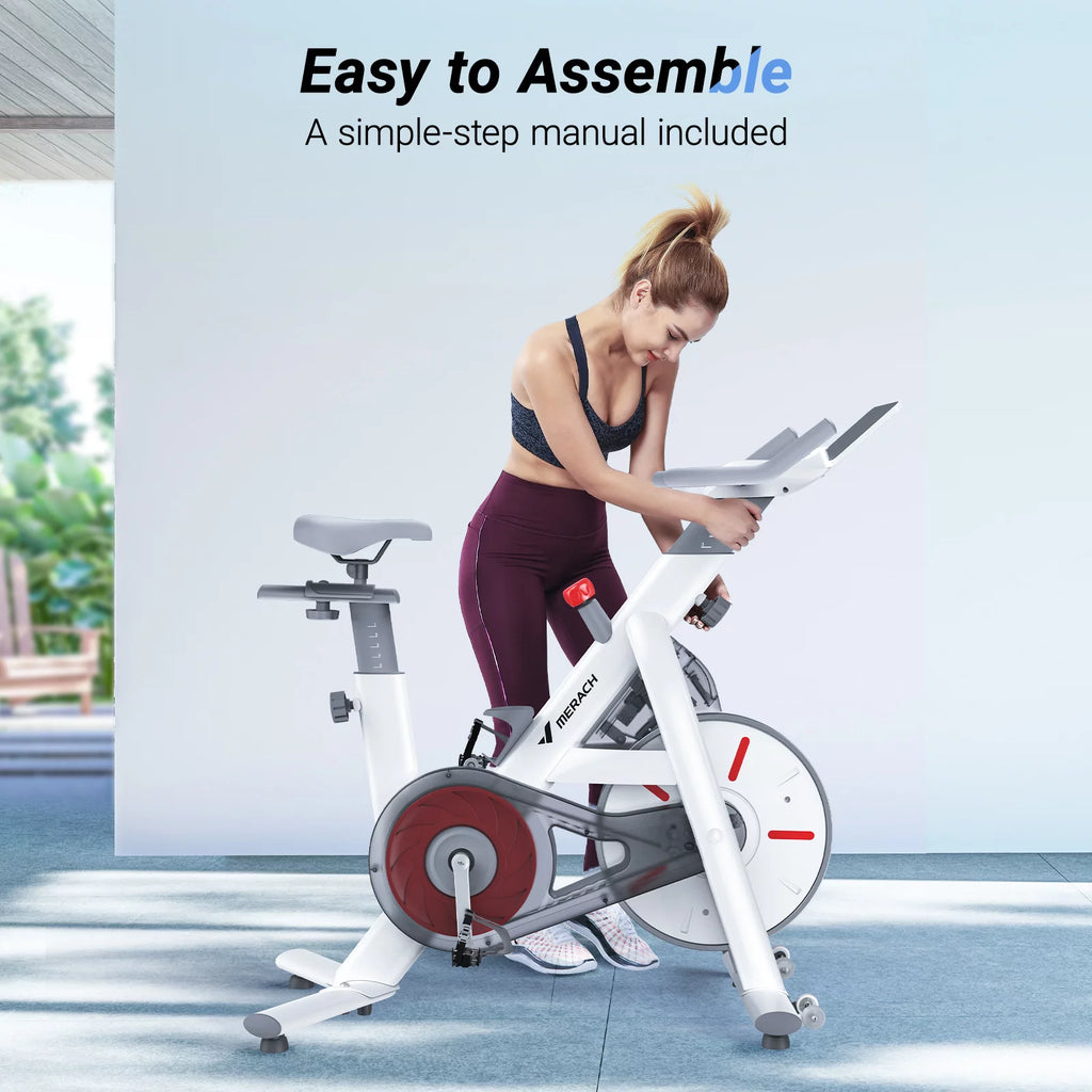 Stationary Exercise Bike Magnetic Bluetooth J565