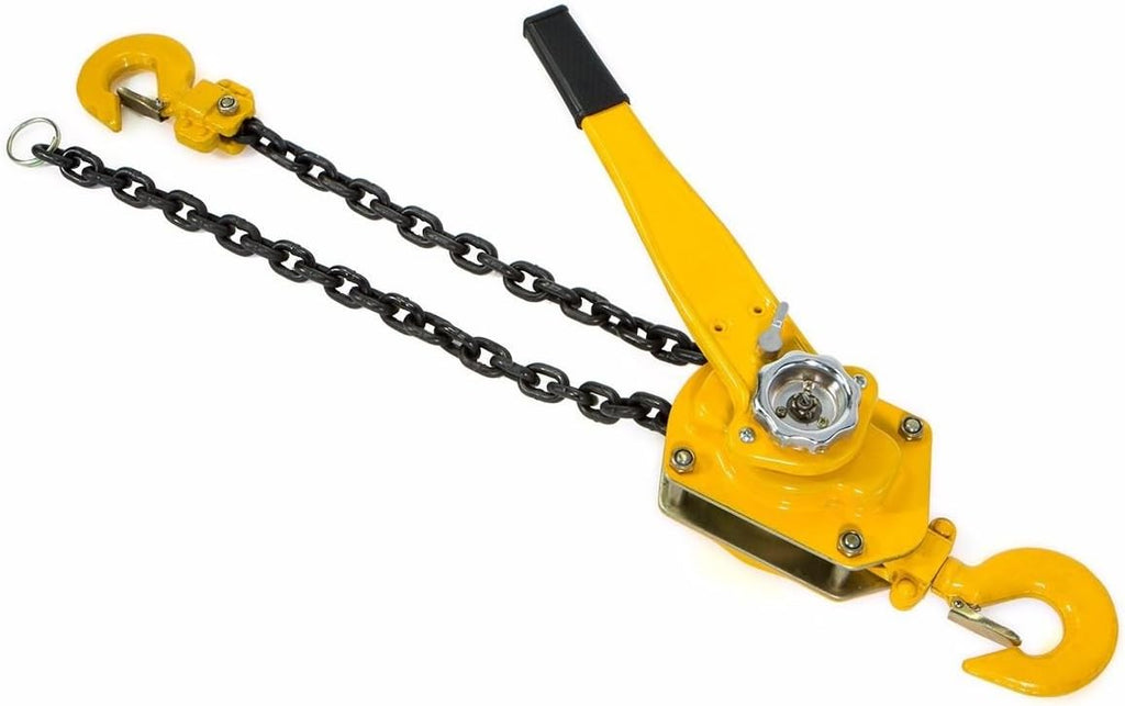 3 Ton 5' Lift Lever Block Chain Hoist Comealong Puller P6768