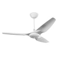 60 Ceiling Fan with Brushed Aluminum Blades and White Finish A74385