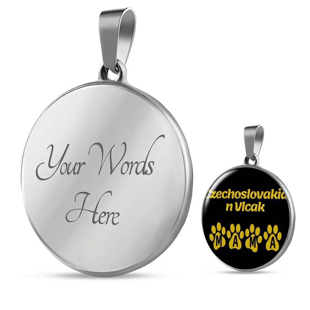 Stainless Steel or 18k Gold Necklace V51791