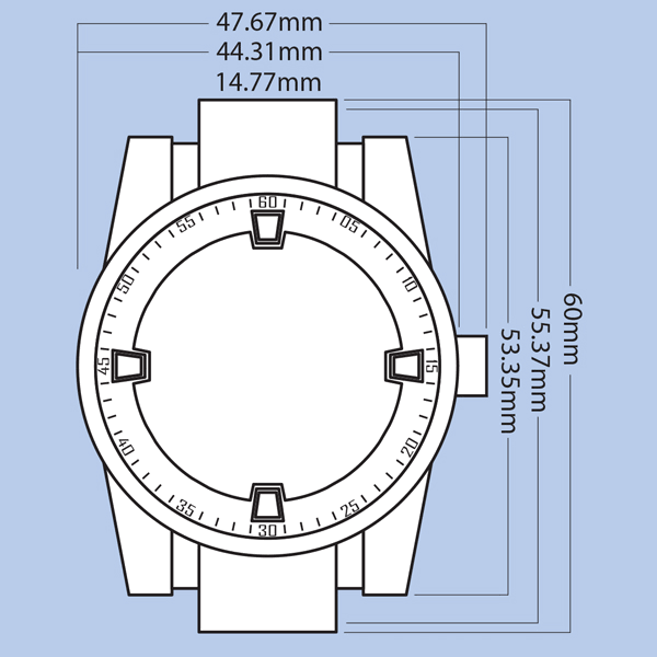 Titan Steel Watch D110141