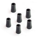 Pack of 6 Replacement Rubber Cane Tips 11mm Diameter I32312