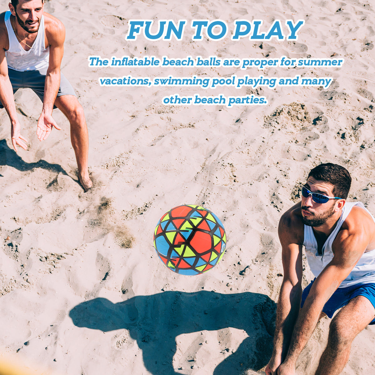 Inflatable Volleyball Sprinkler Toys Spray Pool Party U898514