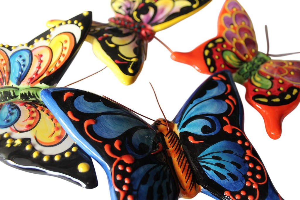 4-Piece Large Butterfly Wall Hangers Set O28436