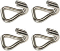 2 Double J Stainless Steel Wire Hook 4 Pack B764005
