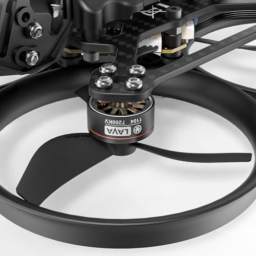 2.2inch Cinewhoop Drone with HD Digital Bracket, 1104 7200KV Motor, F4 2-3S 20A FC, COB LED Strip Z5495