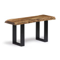 Natural Live Edge Wood 36" Bench I664628