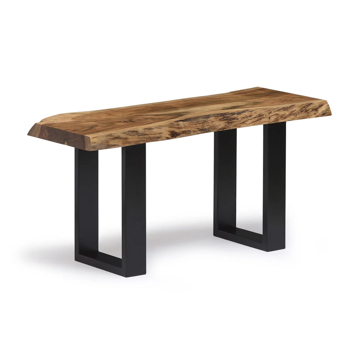 Natural Live Edge Wood 36" Bench I664628