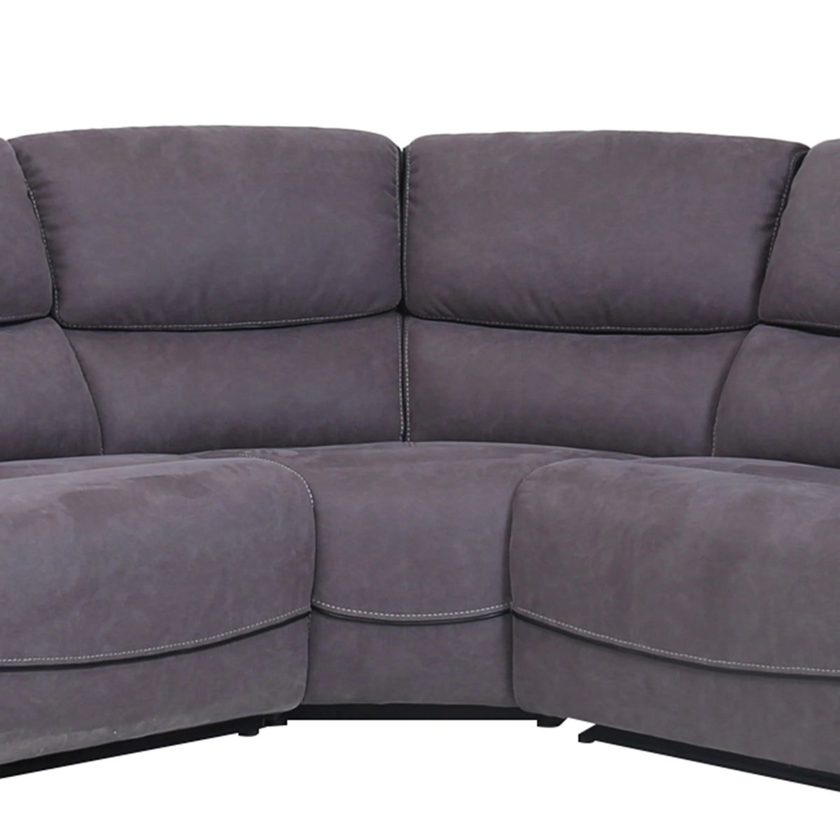Gray Fabric Power Reclining Sectional Y969535