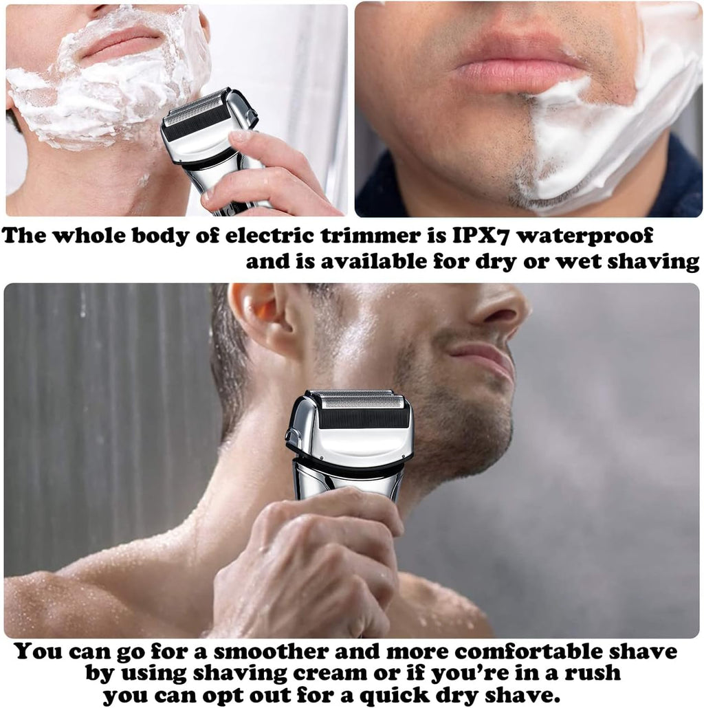 Silver Electric Foil Shaver, Pack of 2 M21388