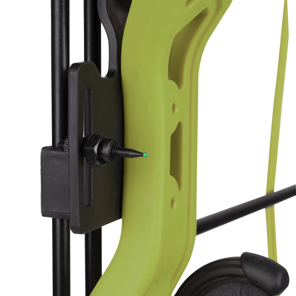 Green Youth Bow with Whisker Biscuit, Arrows, Armguard, and Arrow Quiver S315