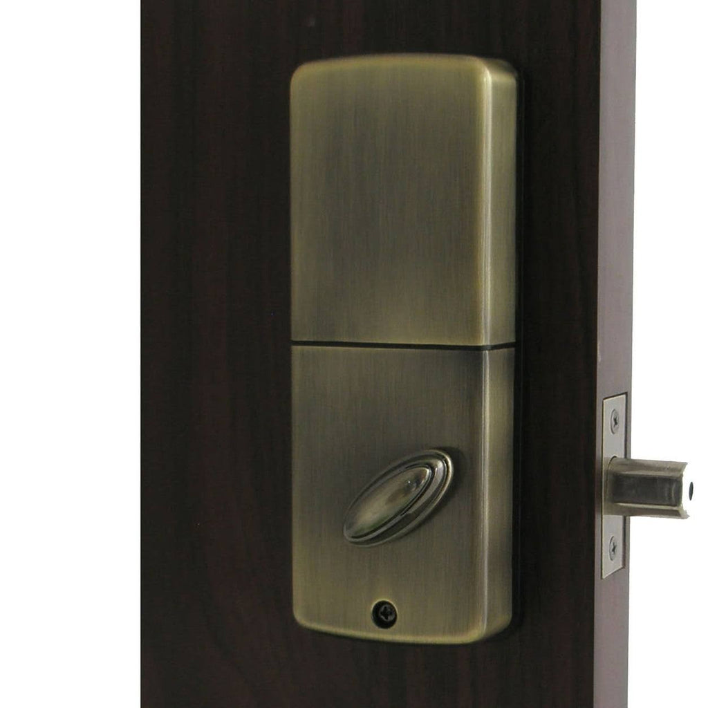 Satin Nickel Electronic Keypad Single Cylinder Deadbolt C9289