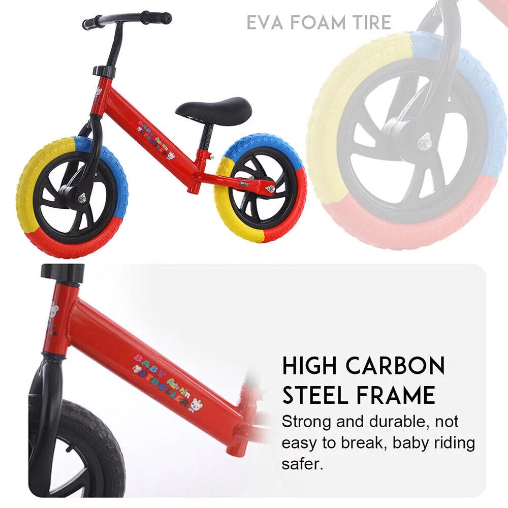 Kids Balance Bike Toddler Training Bicycle A2492