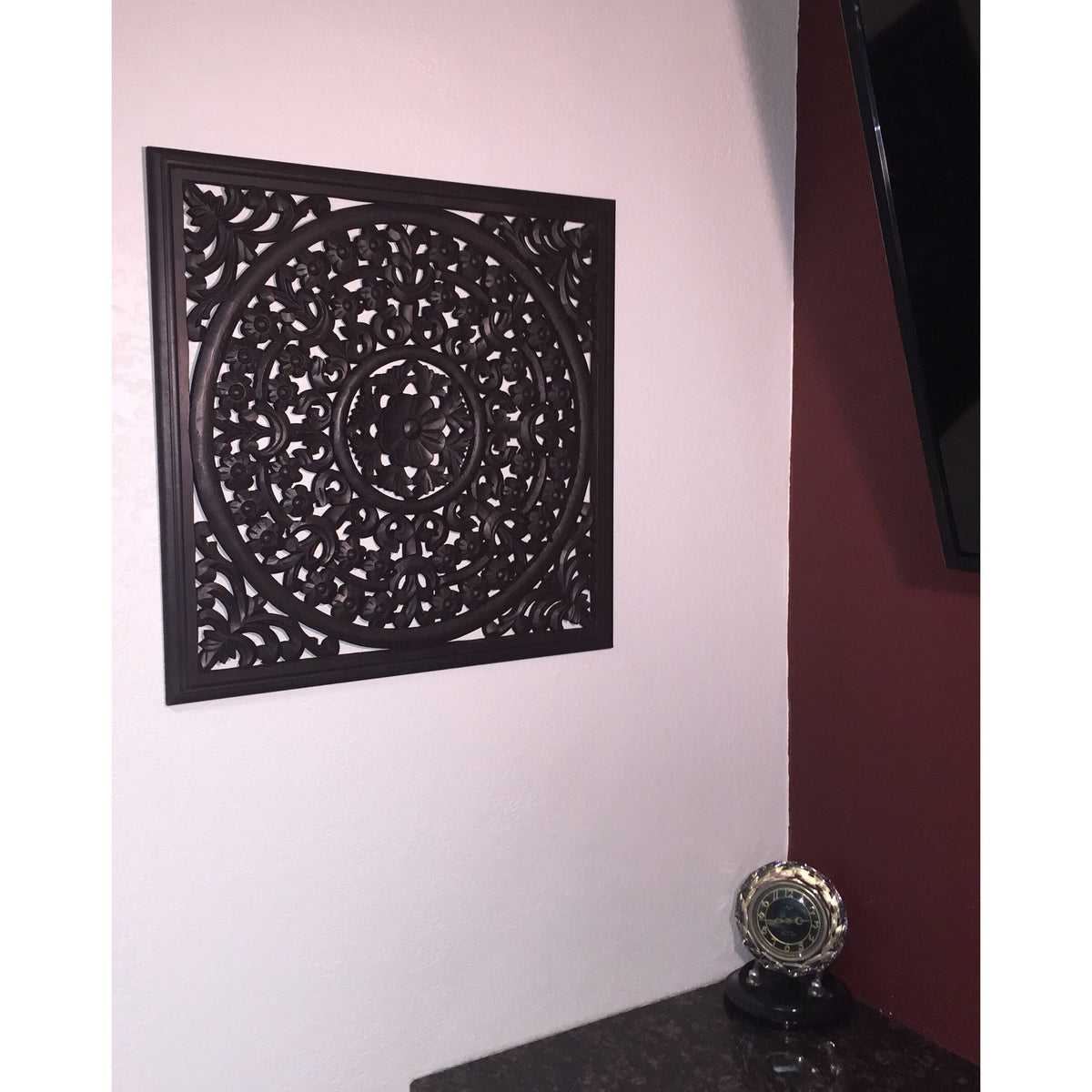 30x22 Brown Wooden Wall Panel N870