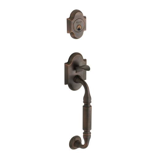 Satin Nickel Handleset O33112