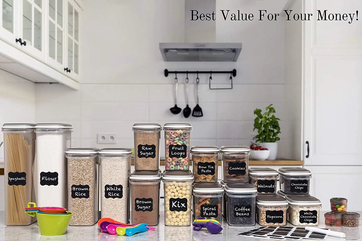 52 Pc Food Storage Containers with Interchangeable Lid P61658
