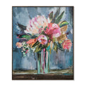 Floral Still Life Framed Wall Canvas Q407