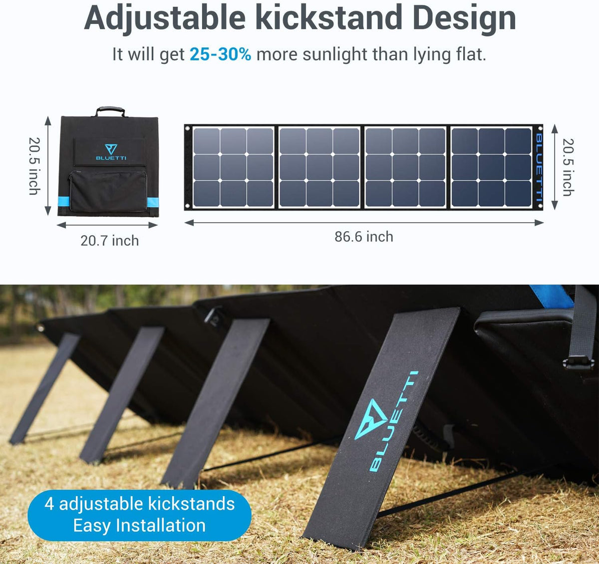 200W Portable Foldable Solar Panel P22584
