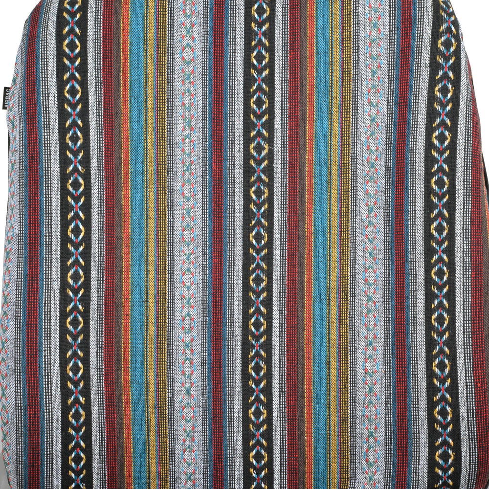 Striped Heavy Duty Woven Car Seat Covers Full Set 9pc O926