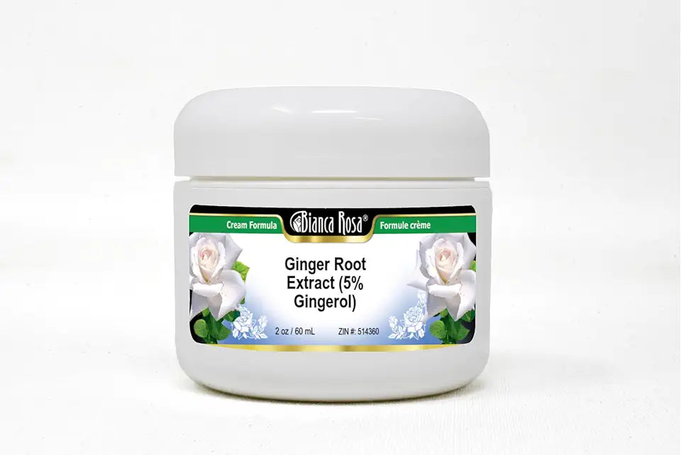 Ginger Root Extract 5% Gingerol Cream 2 oz 3 Pack S99156