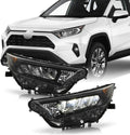 Black LED Projector Headlights Housing Left & Right C4250