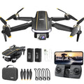 Brushless Motor Drone with Camera, 1080P HD Camera, 2 Batteries, Carrying Case D86195
