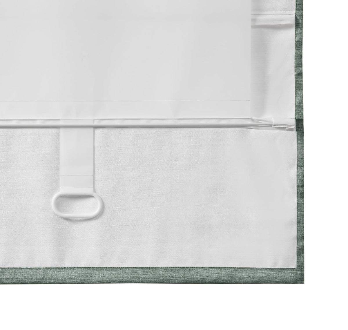 Green Cordless Roman Shade, 35"x64" P706869