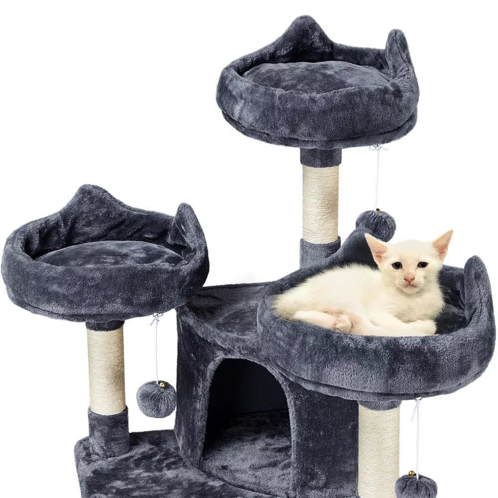 Dark Gray Cat Tree Q927