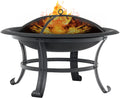 Black Metal Fire Pit P2224