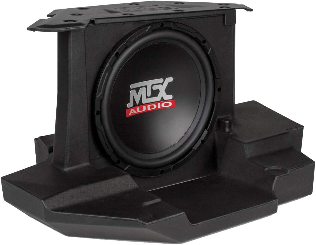Amplified 10 Inch Subwoofer Enclosure Sound System Z539