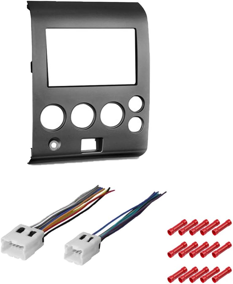 Car Stereo Installation Kit for Double Din Radio Receivers (3 Item) V6697