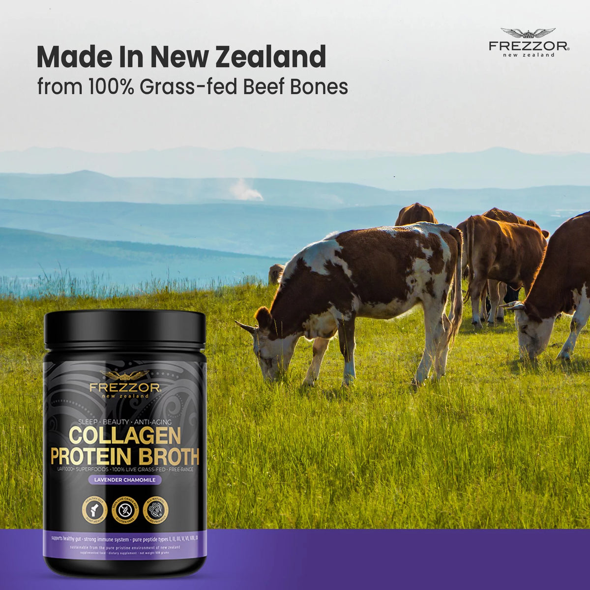 Grass-Fed Collagen Protein Bone Broth Protein Powder Q12358