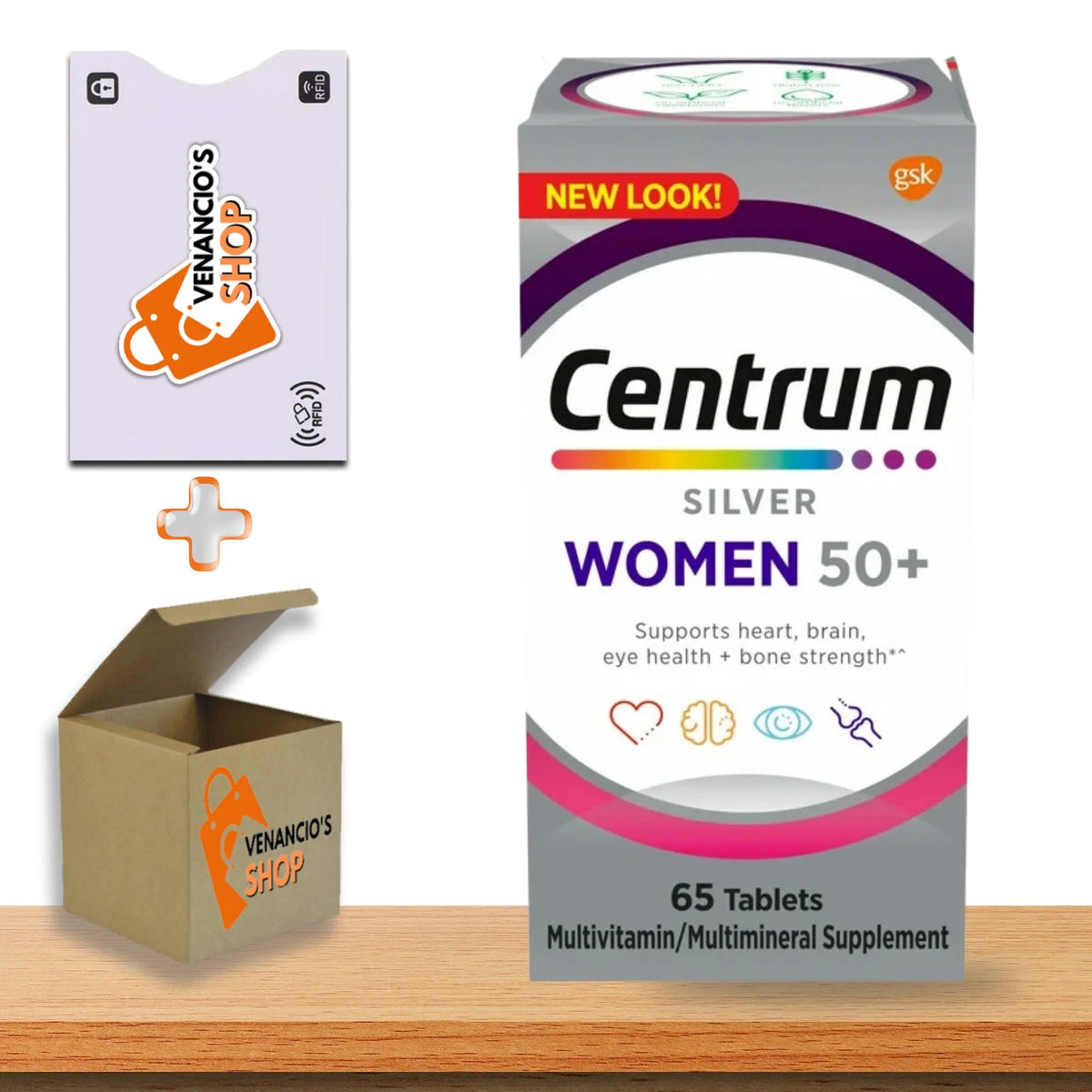 Womens 50 Plus Multivitamin 65 Tablets C543