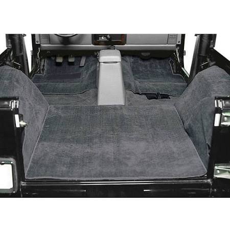 Black Cut Pile Carpet C6462