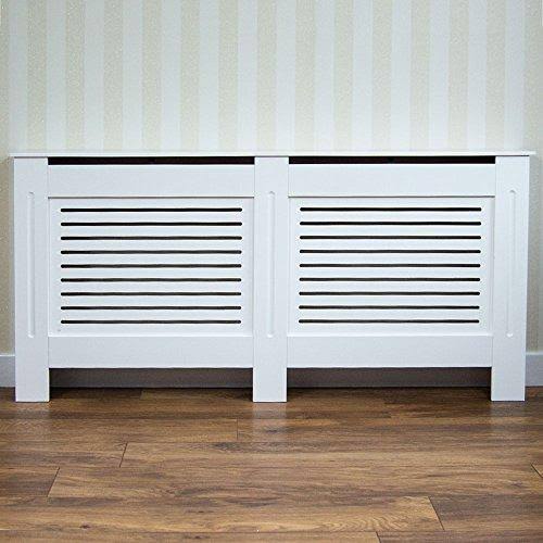 Milton Radiator Cover White Painted MDF Cabinet F279