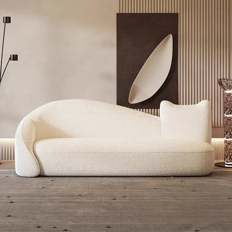 White Modern Sofa A687