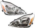 Halogen Headlight Assembly Pair for Toyota Sienna 2004 2005 A110134