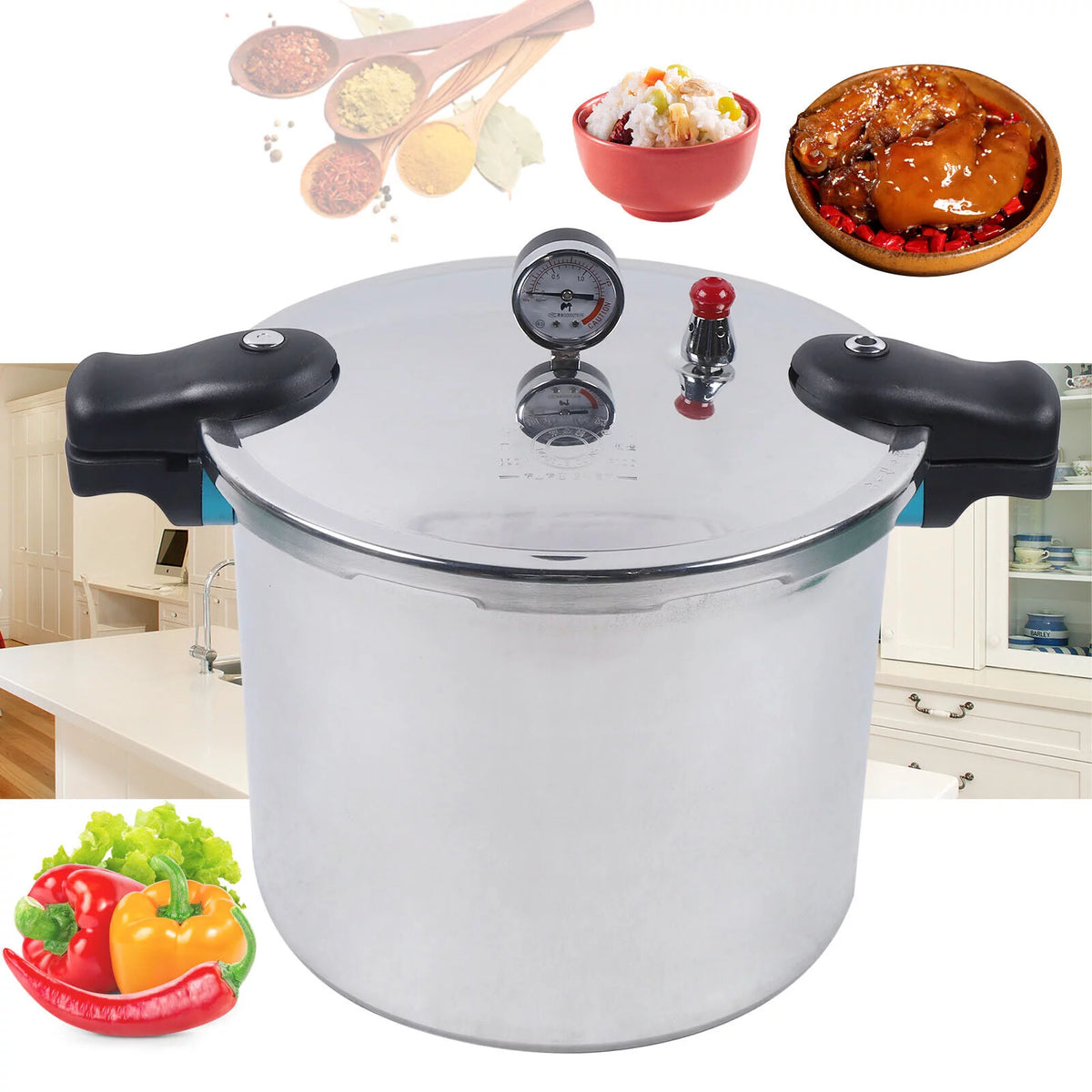 Aluminium 22L Pressure Cooker M32081