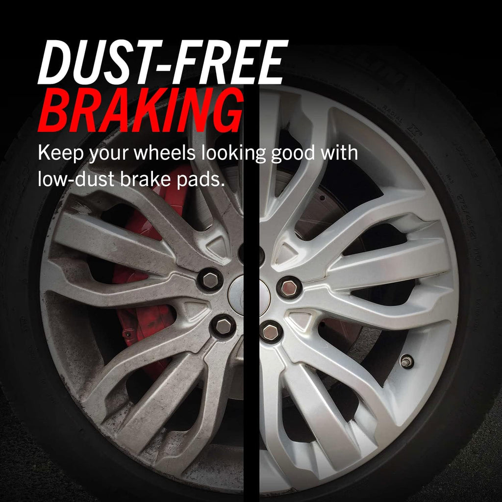 Front and Rear Carbon Fiber Ceramic Brake Kit with Drilled Slotted Brake Drums D513524