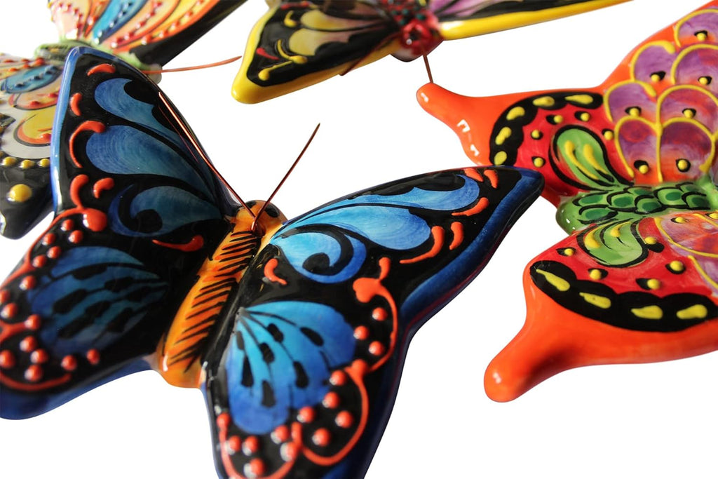 4-Piece Large Butterfly Wall Hangers Set O28436