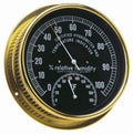 Brass Case Humidity and Temperature Dial Indicator B622