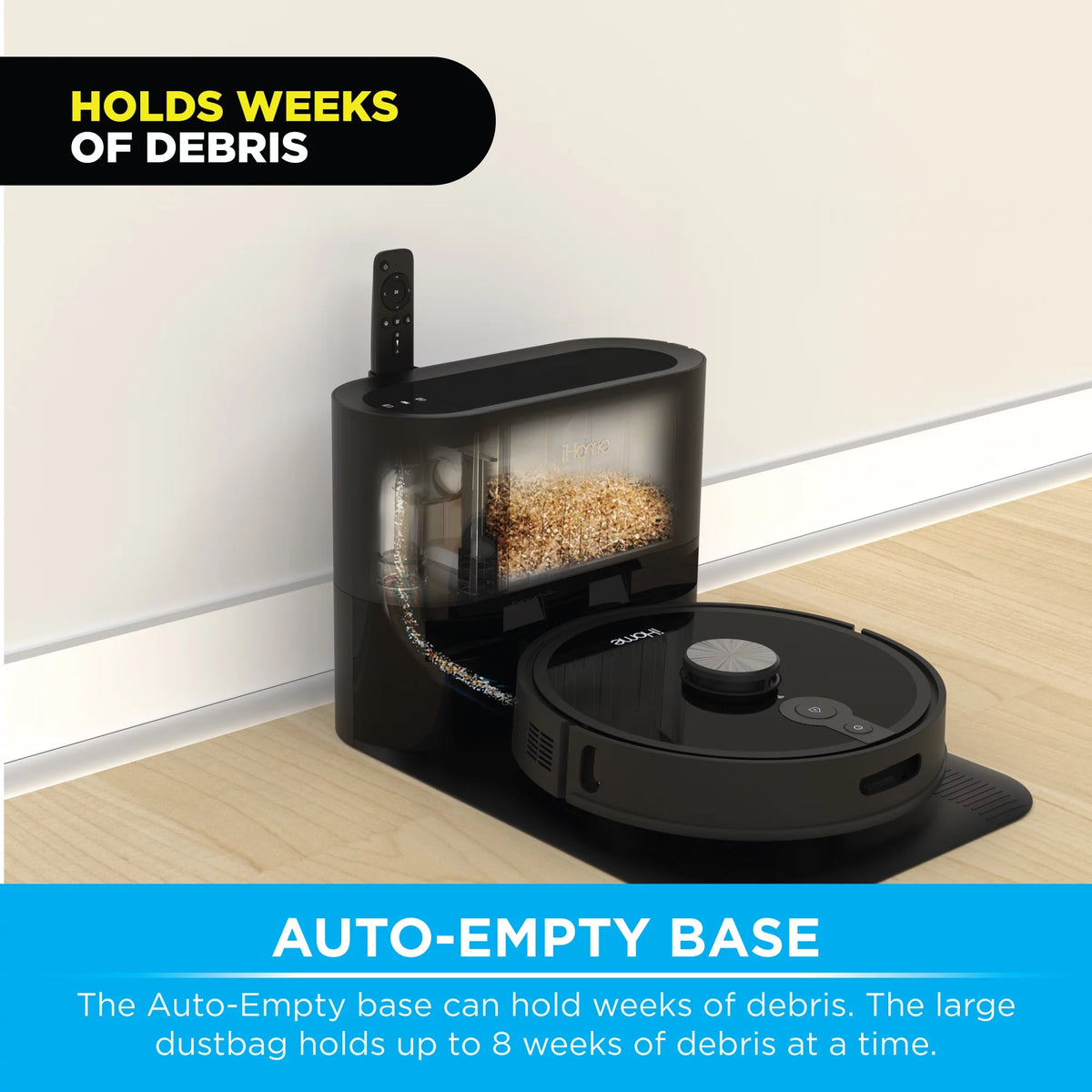 Self Empty Robot Vacuum S320