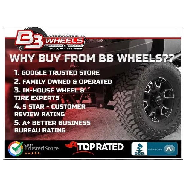Chrome PVD 17x8 5x4.5 25mm Silver Wheel L3317