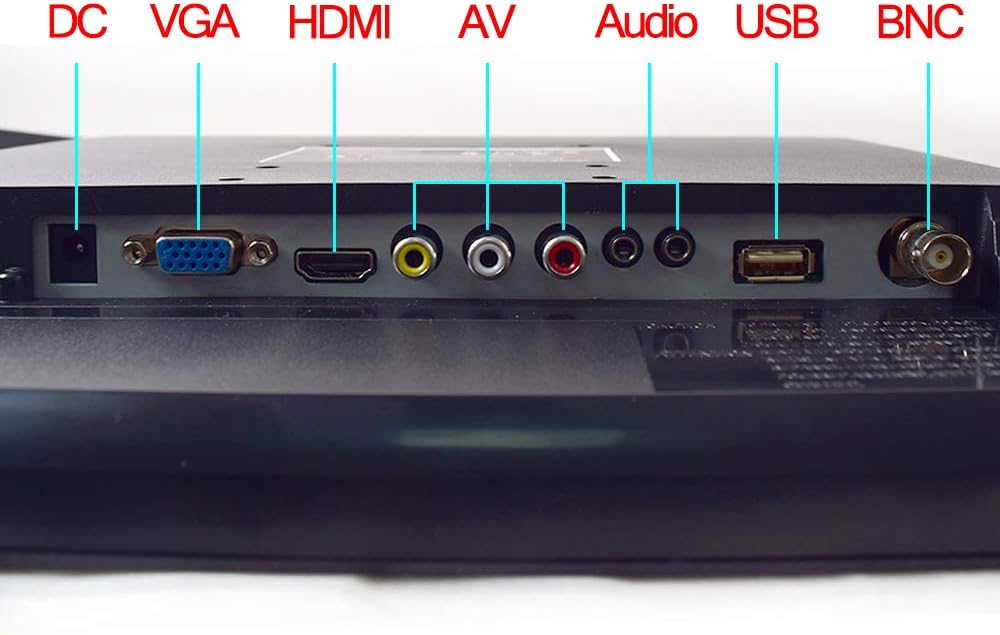 15 inch CCTV Security Monitor with BNC VGA HDMI AV Built-in Speaker H93275