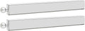 14" Pull Out Chrome Clothes Storage Hanging Rack (2 Pack) O3900