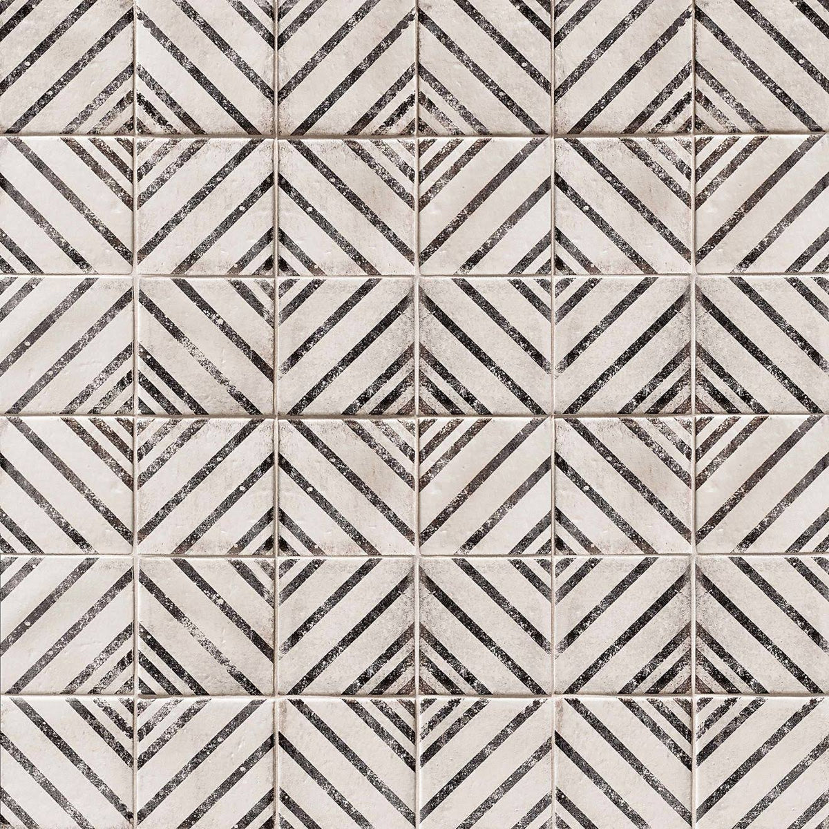4 inch x 4 inch Glossy Porcelain Deco Tile V616327