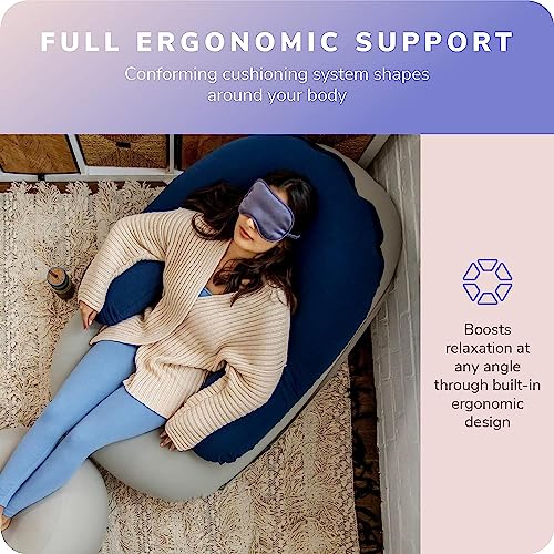 Gray Micro-Bead Filling Backrest R699
