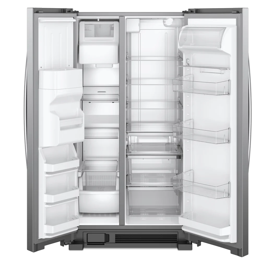 33 Wide 21.4 Cu. Ft. Side By Side Refrigerator - White D143