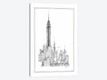 Empire State Print Canvas Art I49220
